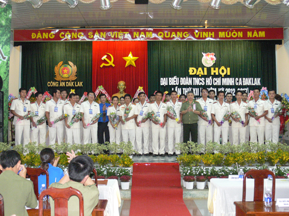 Đại hội Đoàn Công an tỉnh lần thứ XII, nhiệm kỳ 2012-2017