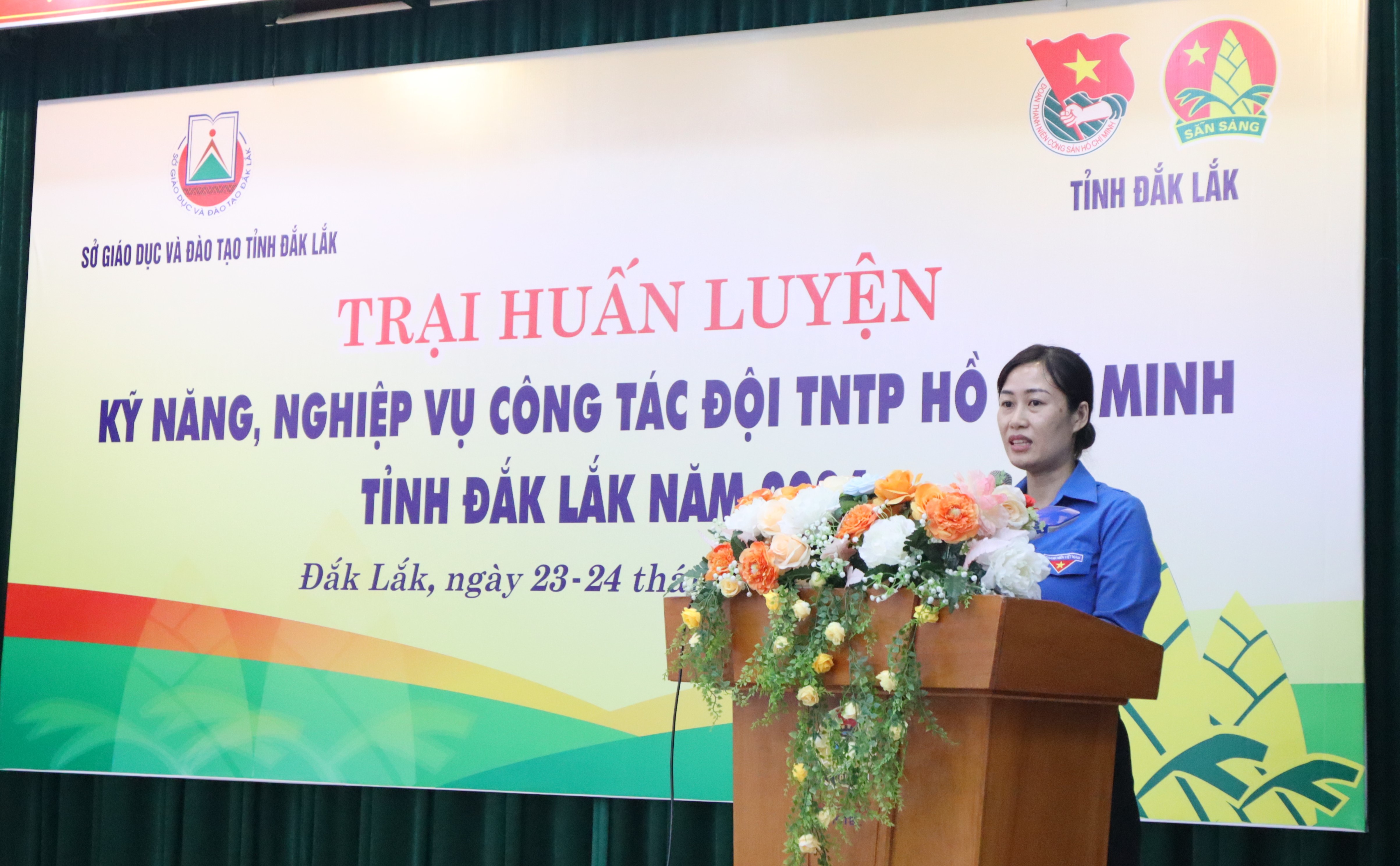 LỄ KHAI MẠC TRẠI HUẤN LUYỆN KỸ NĂNG, NGHIỆP VỤ CÔNG TÁC ĐỘI TNTP HỒ CHÍ MINH TỈNH ĐẮK LẮK NĂM 2024